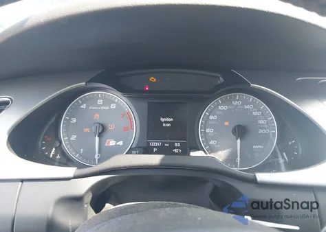 2011 Audi S4 3.0 Premium Plus z USA, uszkodzony, nr VIN WAUKGAFLXBA009648